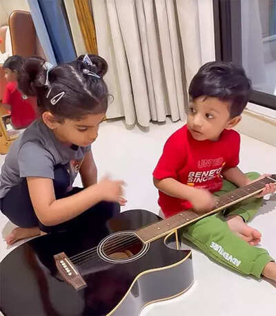Mumbai, Oct 28 (IANS) Actress Ishita Dutta treated the netizens with a glimpse of her son Vaayu's play date. Ishita Dutta drops a glimpse of son Vaayu's play date