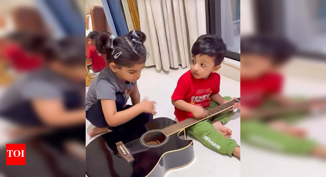 Ishita Dutta drops a glimpse of son Vaayu's play date