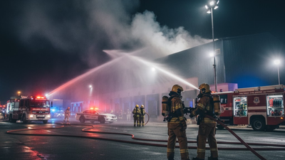 A fire in Abu Dhabi’s Musaffah Industrial Area was quickly contained, causing no casualties or damage/Representative Image UAE: Fire contained in Abu Dhabi’s Musaffah industrial area; no casualties reported
