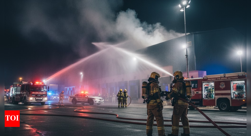 UAE: Fire contained in Abu Dhabi’s Musaffah industrial area; no casualties reported UAE: Fire contained in Abu Dhabi’s Musaffah industrial area; no casualties reported