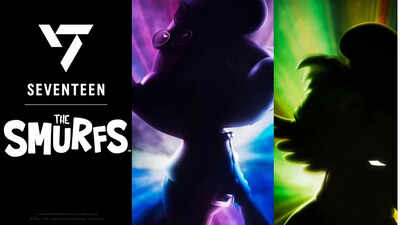 Seventeen's shocking new members Seventeen announces The SMURFS as new members; to collaborate for new series