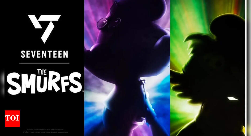 Seventeen announces The SMURFS as new members; to collaborate for new series