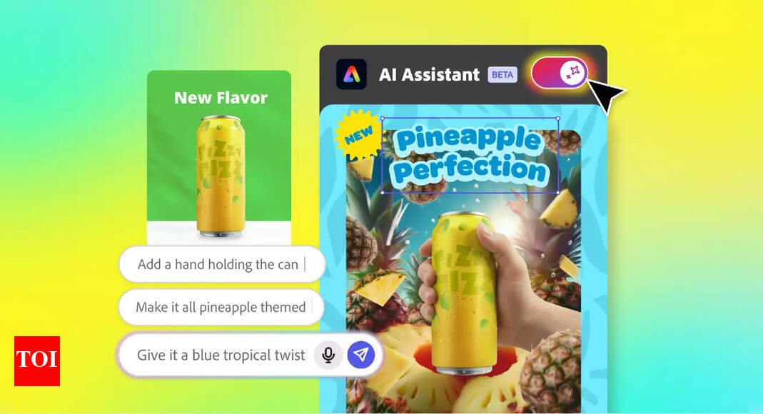Agentic AI: Adobe introduces AI assistant in Express for conversational editing