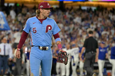 Philadelphia Phillies second baseman Bryson Stott (5) (Image via Imagn)  Philadelphia Phillies could provide $160 million contract extension for 3x MLB All-Star after splendor season