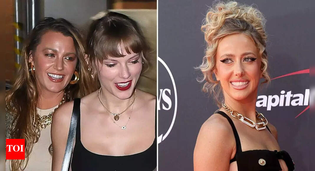 Friendship cracks widen between Taylor Swift and Blake Lively as Brittany Mahomes becomes her go-to WAG bestie during Chiefs’ game | NFL News – The Times of India