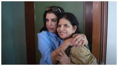 Filmmaker Farah Khan shared a delightful vlog with her mother-in-law. The video captured a warm and funny interaction filled with jokes. Farah Khan and her mother-in-law engaged in playful banter about cooking and family. The lighthearted exchange highlighted their close bond. The vlog offered a glimpse into their humorous dynamic. 'Tumhaara beta kharab hai...': Farah Khan takes fun dig at husband Shirish Kunder after mother-in-law says she's touched her feet only twice