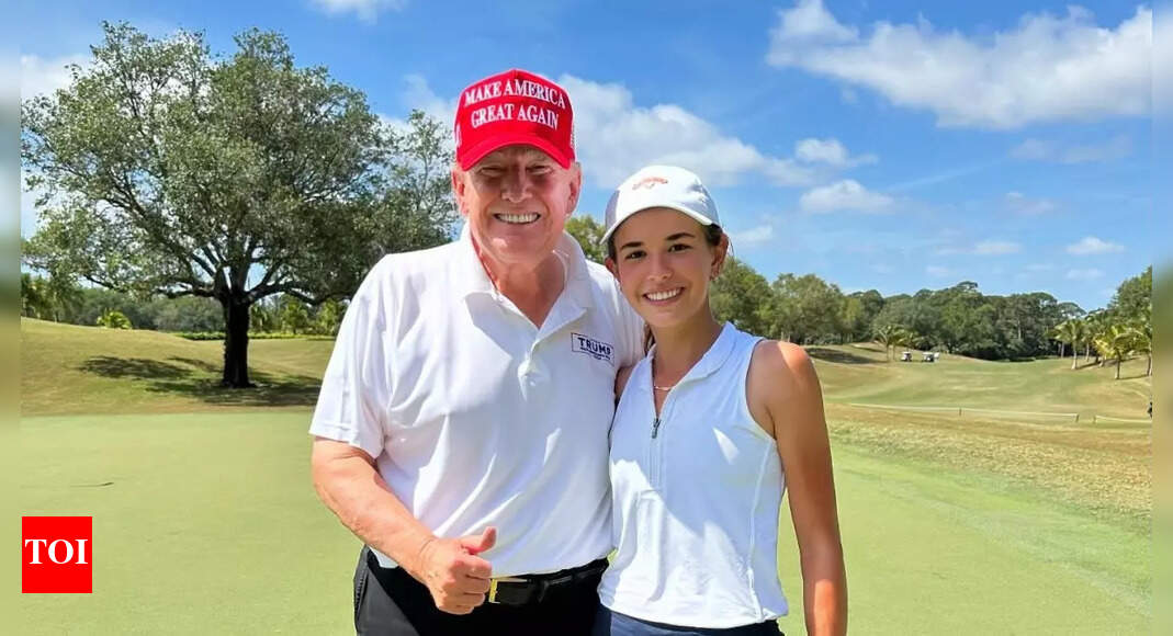 Donald Trump’s granddaughter Kai Trump stuns in bold LPGA Tour debut in Florida