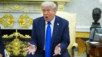 Donald Trump (file - AP)  Setback for Trump: US Judge extends ban on firing of federal staff amid shutdown; unions hail ‘big win’