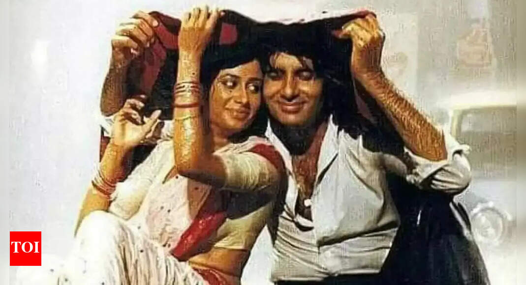 When Big B said Smita was unconfortable doing the rain song When Big B said Smita was unconfortable doing the rain song