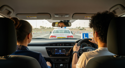 Probationary drivers under 21 who reach 24 points twice lose their licence and must wait a year to reapply/Representative Image Abu Dhabi impose strict new penalties for under-21 drivers: 6-month suspension or permanent licence loss