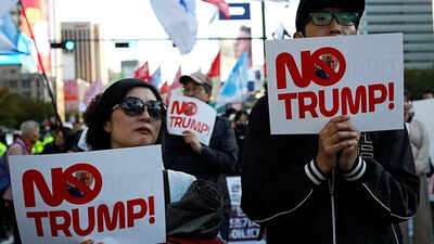 “¡No a Trump! ¡No a China!”: Corea del Sur, atrapada entre dos superpotencias rivales