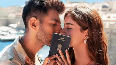 Celebrating Ananya Panday's birthday on October 30th, we get a sneak peek at 'Tu Meri Main Tera, Main Tera Tu Meri,' a delightful romantic comedy that pairs her once again with Kartik Aaryan after their hit 'Pati Patni Aur Woh. Tu Meri Main Tera, Main Tera Tu Meri': FIRST LOOK to be revealed on Ananya Panday’s birthday, trailer on Kartik Aaryan's big day