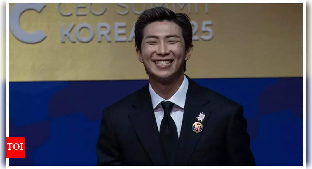 BTS star RM in historic speech at APEC CEO Summit: 'K-Pop's success came from respecting diversity and embracing world cultures - WATCH