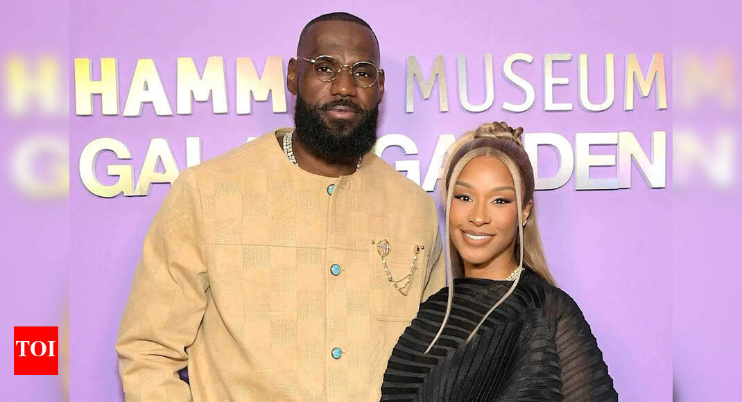 LeBron James and Savannah James steal spotlight during Los Angeles Dodgers vs. Toronto Blue Jays World Series Game 4