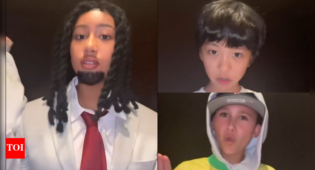 Kim Kardashian’s daughter North West trends after copying Twitch streamers Kai Cenat and Tota MC in viral Halloween video Kim Kardashian’s daughter North West trends after copying Twitch streamers Kai Cenat and Tota MC in viral Halloween video