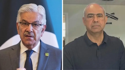 Pakistan’s defence minister Khawaja Asif, left, and Indian-origin businessman Darshan Singh Sahsi Evening news wrap: Pakistan threatens Taliban after peace talks fail; Indian-origin bizman shot dead in Canada & more