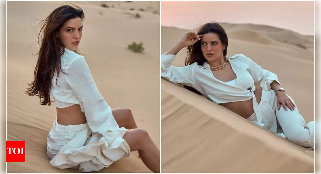 Natasa Stankovic drops stunning desert pictures, lights up Abu Dhabi vacation - See photos here