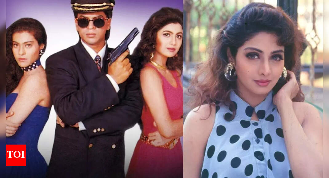 When Sridevi was almost cast in a double role opposite Shah Rukh Khan in Abbas Mustan’s 'Baazigar'