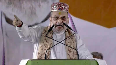 PTI)  Shah taunts Rahul, Tejashwi; attacks Lalu & Sonia for dynastic politics