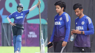 Shafali Verma will look to hit the ground running in the semi-final clash against Australia on Thursday (Images via Getty Images) 'God sent me here': Shafali Verma reacts to Pratika Rawal's injury, says switching to ODIs won't be 'easy' ahead of Australia clash