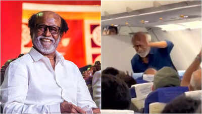 The legendary Rajinikanth was recently seen taking an economy flight to Goa, gearing up for the shoot of 'Jailer 2.' Onboard, his devoted fans buzzed with excitement, capturing selfies and celebrating his approachable attitude. The megastar acknowledged their enthusiasm with a charming wave. In 'Jailer 2', he will reprise his iconic role as the formidable Tiger Pandian. Superstar Rajinikanth travels in economy class; fans cheer for him in flight - Watch video