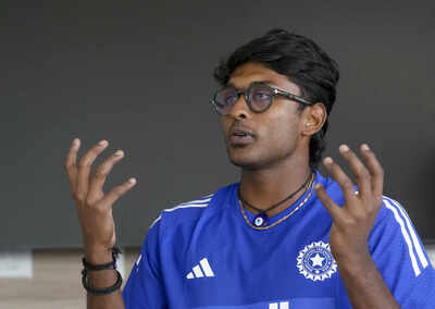 Bengaluru: India A's Sai Sudharsan addresses a press conference ahead of the first unofficial four-day Test cricket match between India A and South Africa A, at BCCI Centre of Excellence, in Bengaluru, Karnataka. (PTI Photo/Shailendra Bhojak) (PTI10_29_2025_000146B) 'You will play': Sai Sudharsan reveals Gautam Gambhir’s powerful message before Delhi Test vs West Indies