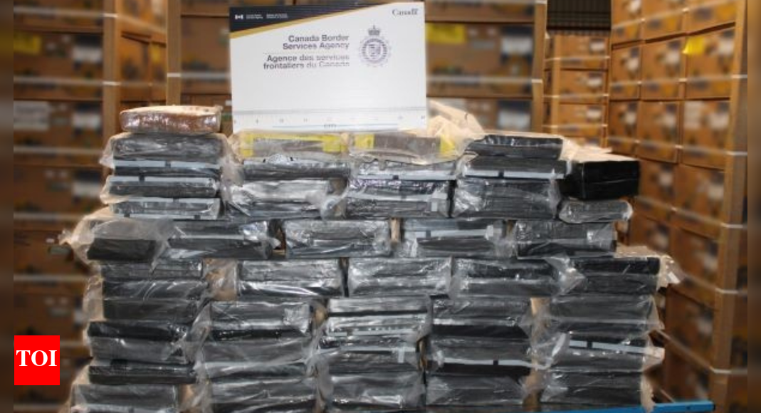 Indian-origin truck driver arrested on US-Canada border with 77 kg cocaine; charged with drug import attempt Indian-origin truck driver arrested on US-Canada border with 77 kg cocaine; charged with drug import attempt
