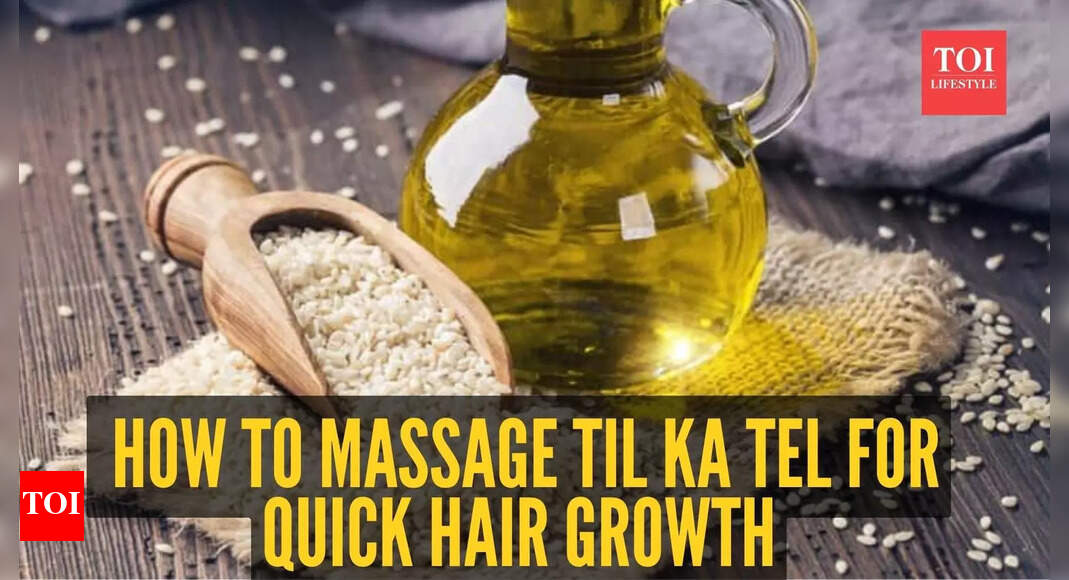 Know the correct way to massage ‘til ka tel’ for instant hair growth this winter