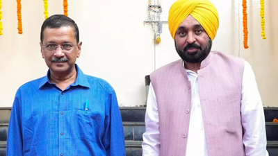 <p>Punjab Chief Minister Bhagwant Mann with Aam Aadmi Party National Convenor Arvind Kejriwal (Photo credit: ANI)</p>
<p>” decoding=”async” fetchpriority=”high”/></p></div>
</p></div>
</p></div>
<div class= Punjab launches faceless services related to driving licences, vehicle-registration certificates
