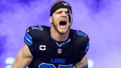 Detroit Lions lock up star defensive end Hutchinson. Aidan Hutchinson makes NFL history with record-breaking Detroit Lions contract, star defensive end gets massive $180M extension