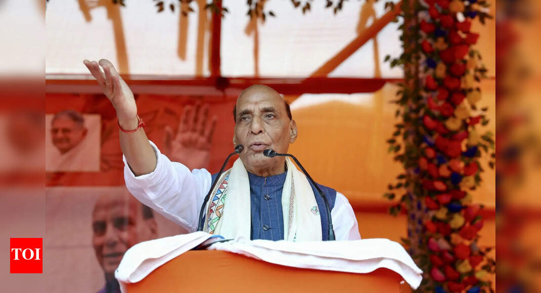 Rajnath says RJD tarnished image of Bihar globally