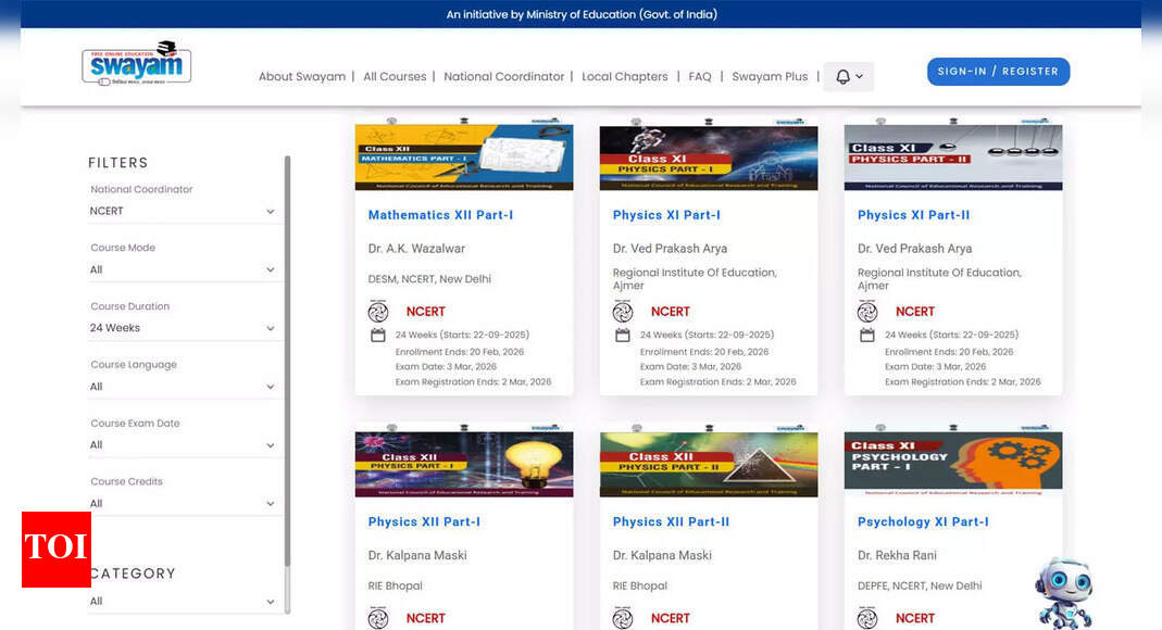 NCERT launches free Class 12 Physics MOOCs on SWAYAM for CBSE students across India