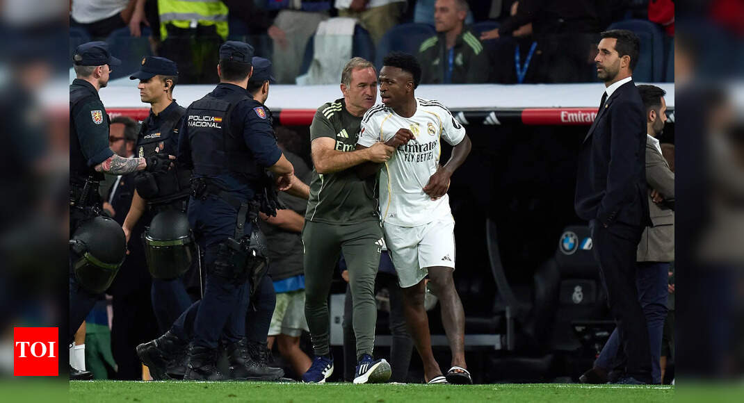 'I apologise for my reaction': Vinicius on heated conduct in El Clasico