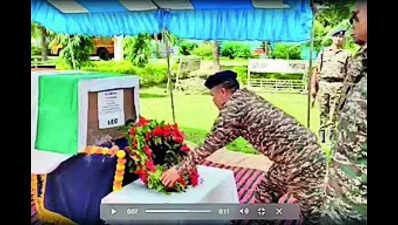 CRPF’s brave sniffer dog 'Ego' dies in Maoist-hit Bastar, given military honours