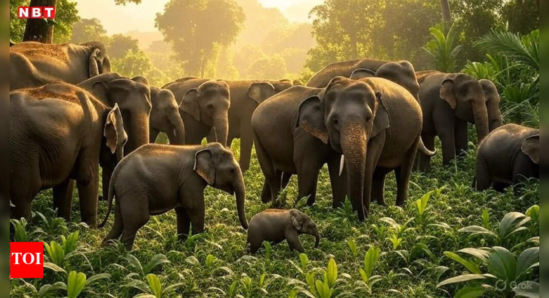 Baby elephant dies of drowning in pond in Chhattisgarh’s Raigarh forest