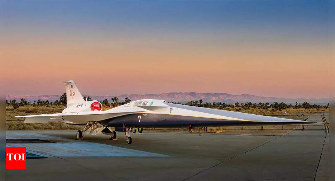 नासा ने सोनिक बूम शोर के बिना 925 मील प्रति घंटे की रफ्तार से एक जेट उड़ाया: ब्रेकथ्रू यात्रा के समय को आधा कर सकता है | नासा ने सोनिक बूम शोर के बिना 925 मील प्रति घंटे की रफ्तार से एक जेट उड़ाया: ब्रेकथ्रू यात्रा के समय को आधा कर सकता है |