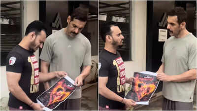 John Abraham takes the lead in championing Milap Zaveri's latest cinematic venture, 'Ek Deewane Ki Deewaniyat,' showcasing the charm of Harshvardhan Rane. He passionately encourages audiences to experience this hit film in theaters, boasting impressive earnings of ₹52.25 crore overall, including a noteworthy ₹9 crore debut. 'Hit hai': John Abraham urges fans to watch Harshvardhan Rane's 'Ek Deewane Ki Deewaniyat'