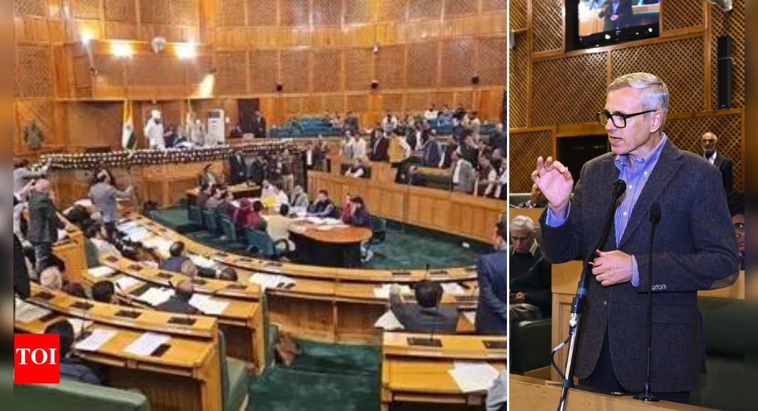 J&K assembly backs law university plan amid regional tug-of-war; BJP backs resolution inside, demands CM’s ouster outside