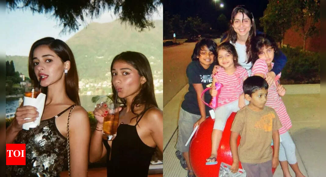 ‘before and after’: When Ananya Panday shared photo with sister Rysa