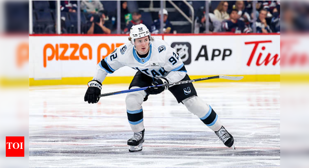 How Sidney Crosby’s support shaped Mammoth forward Logan Cooley’s passion for hockey during his early years