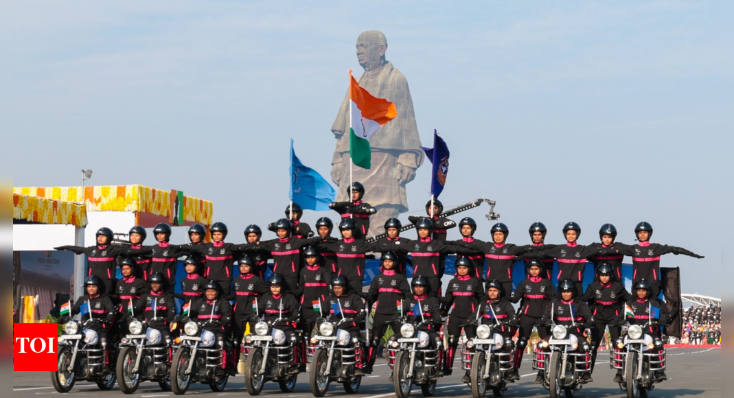 Women empowerment on show at Rashtriya Ekta Diwas parade on October 31