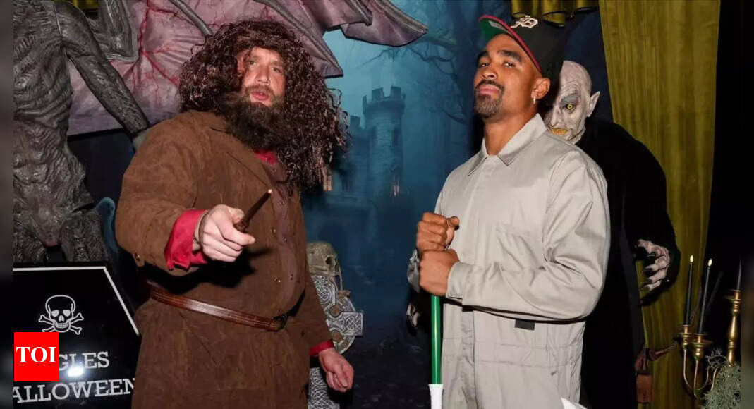 From Harry Potter to Ratatouille: Lions and Eagles players dominate Halloween with epic transformations