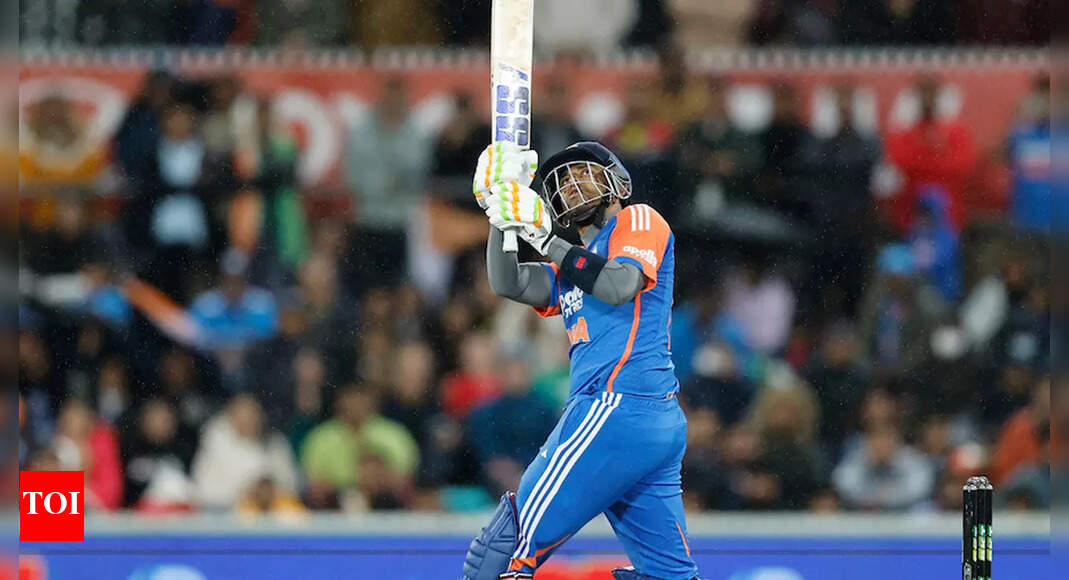 India vs Australia 1st T20I: Suryakumar Yadav shines before sky opens up