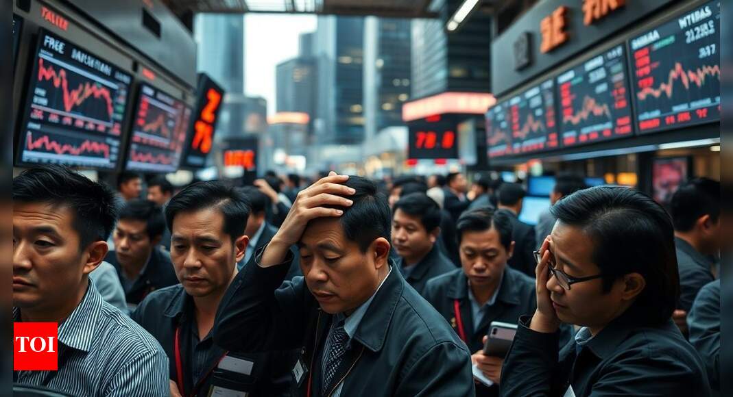 Asian stocks today: Markets mostly tank after Donald Trump–Xi Jinping meet; China’s Shanghai Composite slips 0.3%