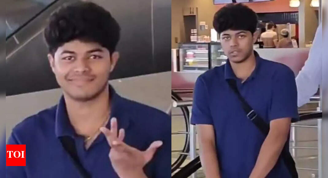 'Like father like son'; Vijay's son Jason Sanjay’s airport video goes viral, Fans address him ‘Ilaya Thalapathy’