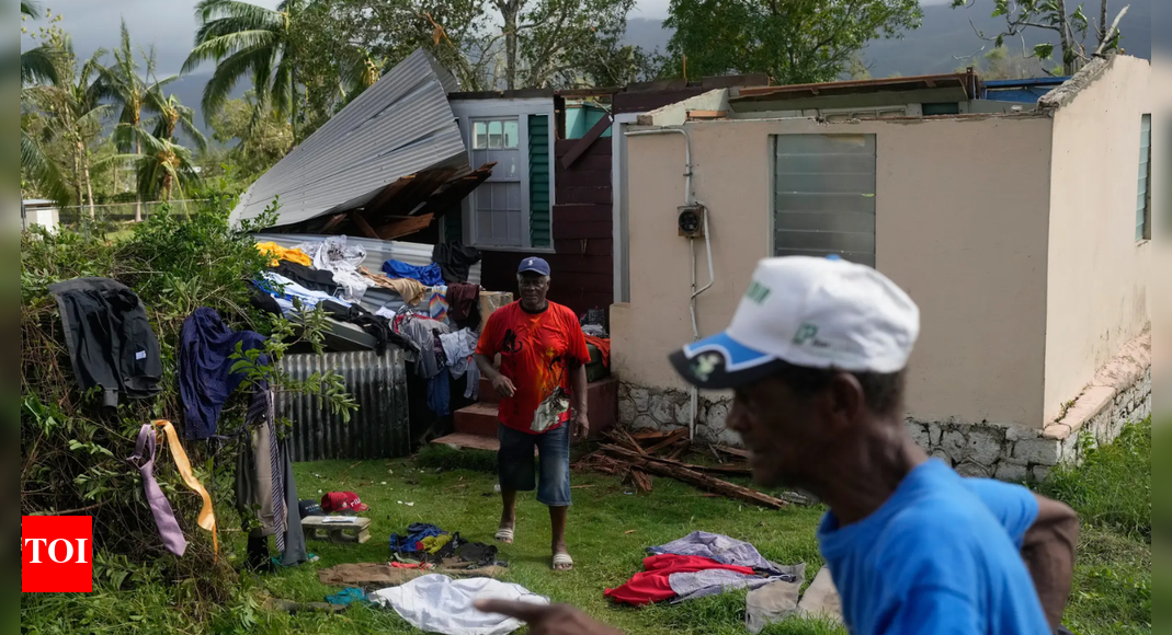 'Nowhere to sleep': Melissa upends life for Jamaicans