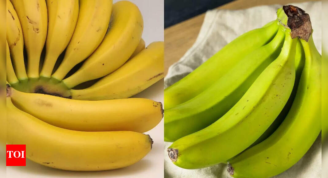 Ripe vs. Unripe Bananas: Which works better for blood sugar control, weight loss, and digestion | – The Times of India
