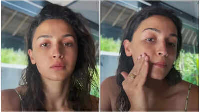 Alia Bhatt’s playful makeup tutorial went viral, with fans praising her natural look and joking about Ranbir Kapoor’s “wipe it off” comment. She showcased a simple, fresh routine perfect for vacation. Meanwhile, Alia is busy filming her upcoming spy movie, ‘Alpha,’ set to release on December 25. Alia Bhatt’s makeup tutorial grabs attention on the internet, fans share joke over Ranbir Kapoor’s ‘wipe it off’ comment