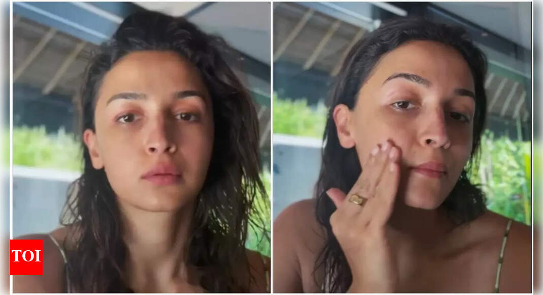 Alia Bhatt’s makeup tutorial grabs attention on the internet, fans share joke over Ranbir Kapoor’s ‘wipe it off’ comment