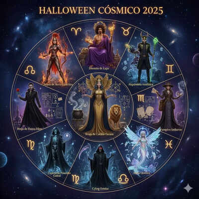 Halloween 2025: Descubre tu disfraz perfecto según tu signo del zodiaco